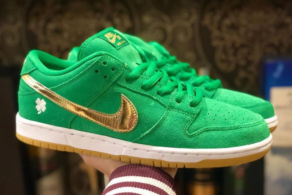 NIke SB Dunk Low St Patricks Day 2022